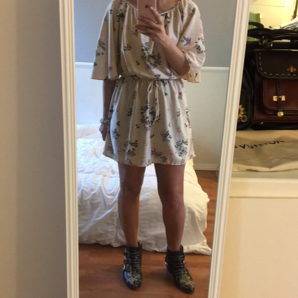 Vintage floral dress